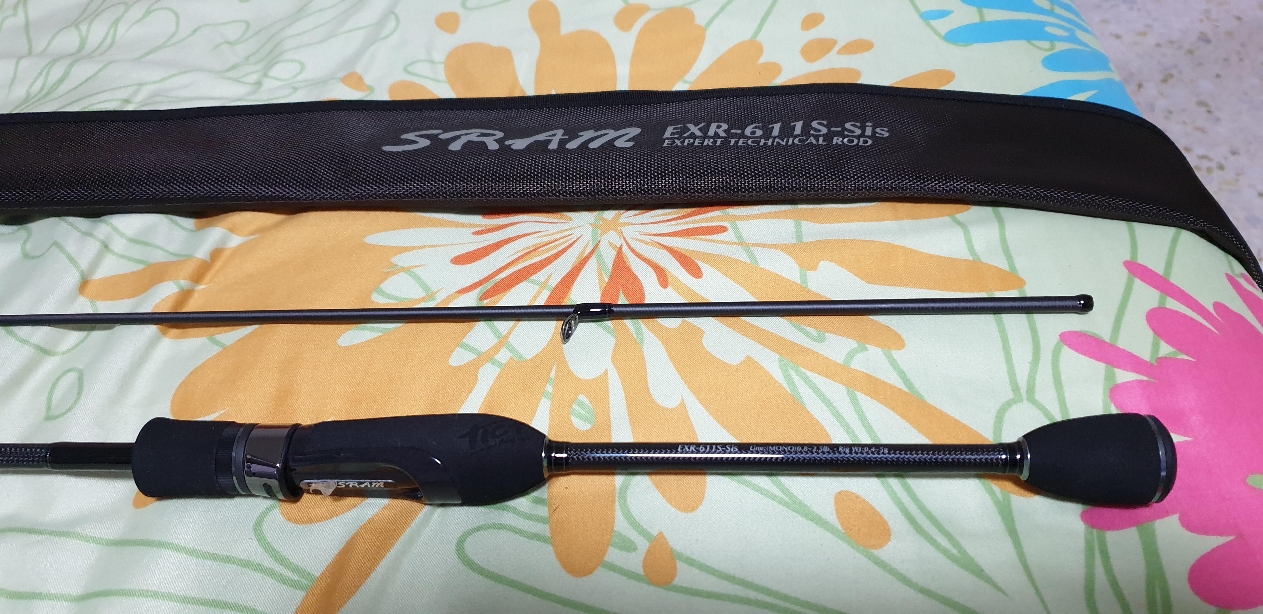 TICT Sram EXR-611S-Sis spinning rod.