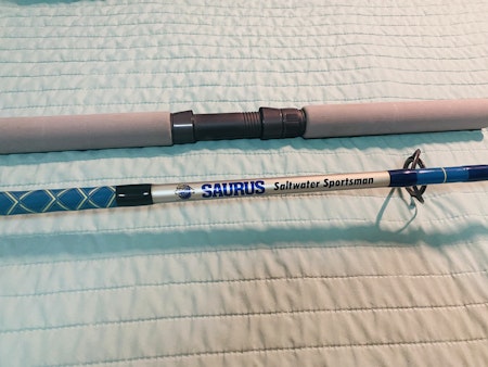 Saurus Saltwater Sportsman PE76 popping rod