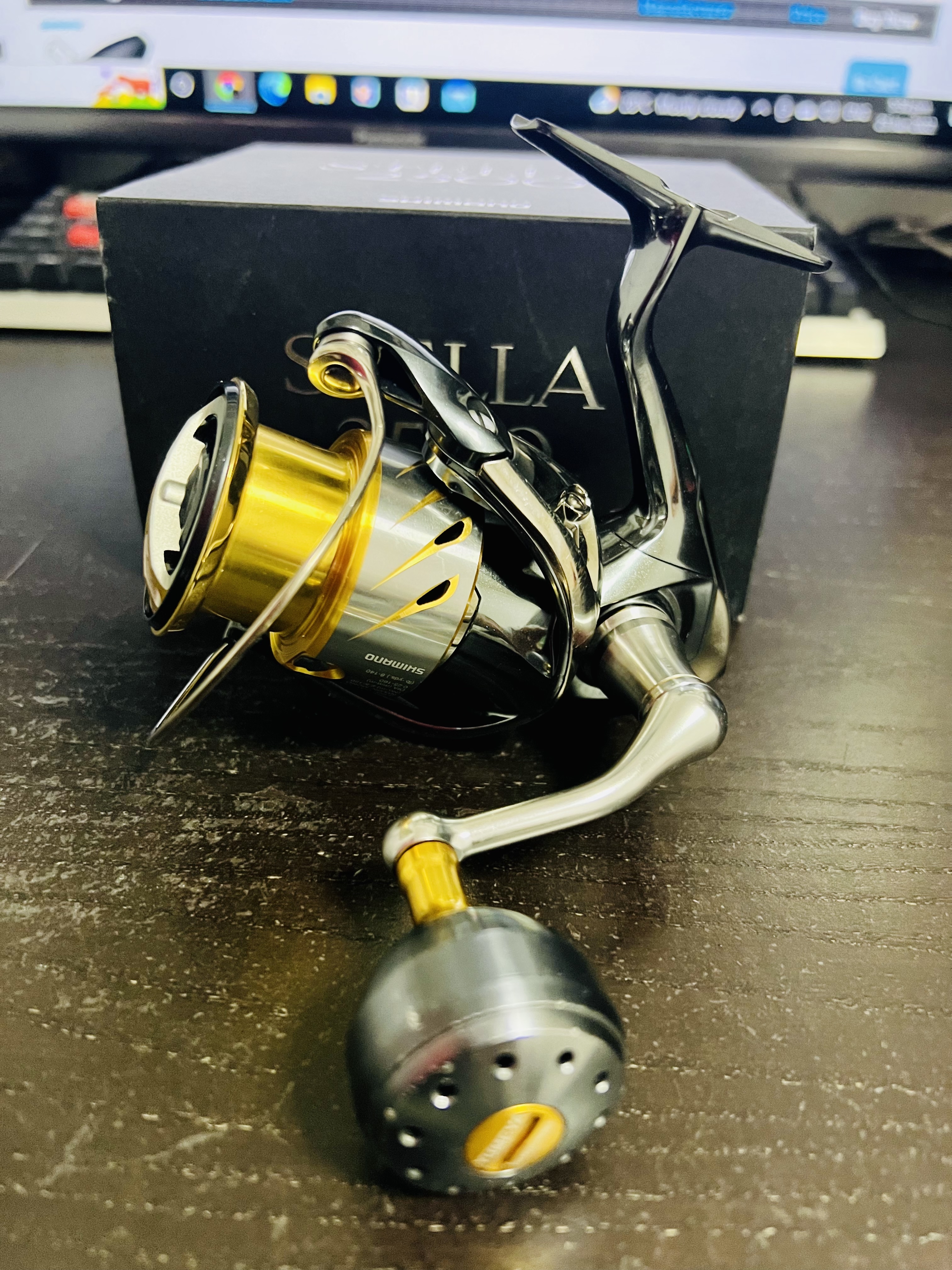 Shimano Stella 2500(2014) FULL SET Yumeya knob