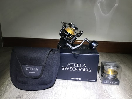 Shimano Stella SW5000HG - sell as a set