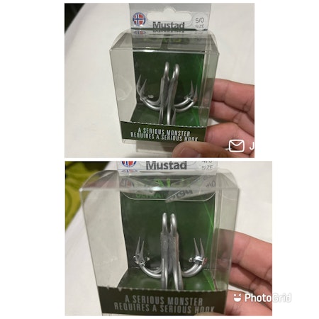 Mustad Kaiju Treble Hooks On Sale