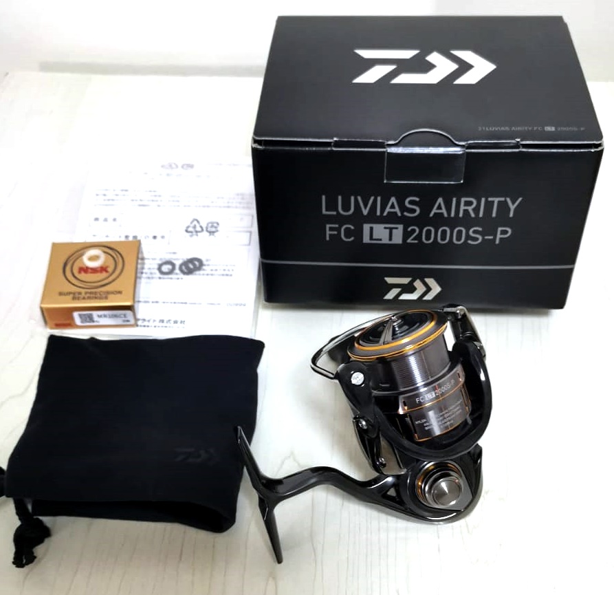 Daiwa 21 Luvias Airity FC LT 2000S-P Spinning Reel