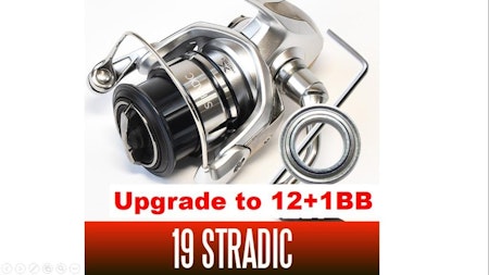 Shimano Stradic FL 1000/2500/3000 6xOEM Ball Bearing Upgrade Set to 12 1  Ball Bearings