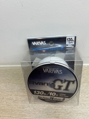 Varivas Avani GT PE10(130lb) line, GT/Tuna Popping. 200 m Brand