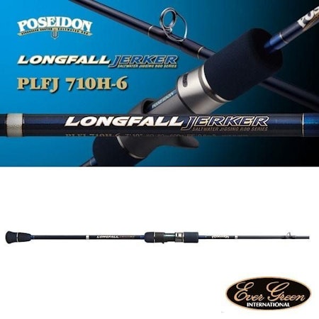 ロッド POSEIDON Long Fall Jerker 710H-6 Poseidon Longfall Jerker PLFJ 710H-6 (USED, 8.5/10) – Anglers Central