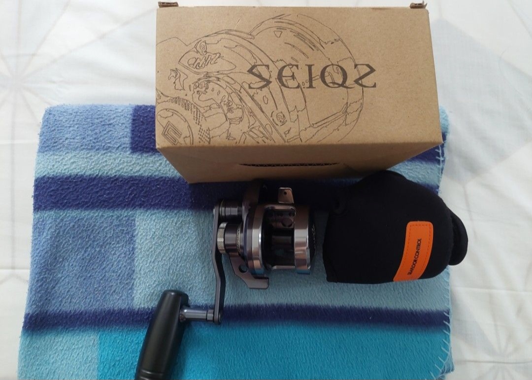 SEAFLOOR CONTROL SEIQZ S15-HL made in JAPAN LIMITED EDITION slow jigging  reel PE2 600m 