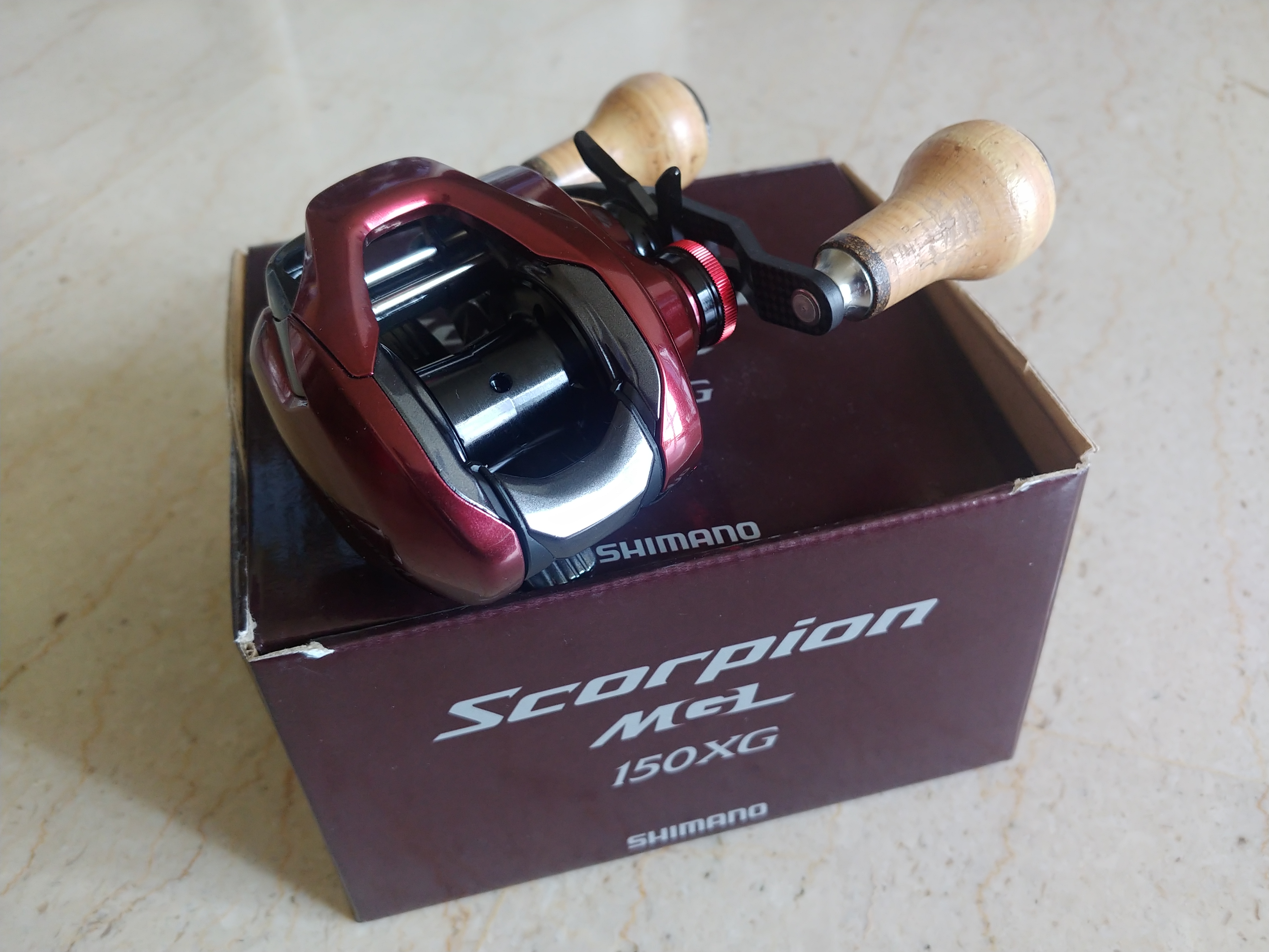 Shimano Scorpion MGL 150XG Gomexus handleset