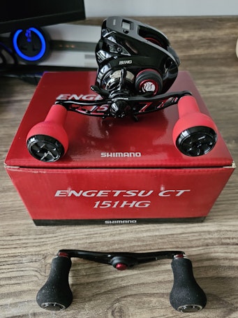 Shimano Engetsu CT 151HG tenya baitcaster reel.