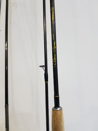 Selling my used spinning rod and shimano waterproof fishing sandal  condition new