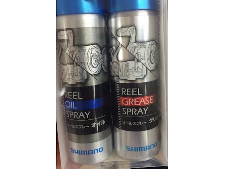 Shimano reel oil and reel grease spray