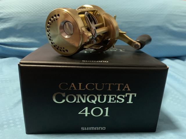  Shimano Inc. Calcutta Conquest 401 Round Reel LH