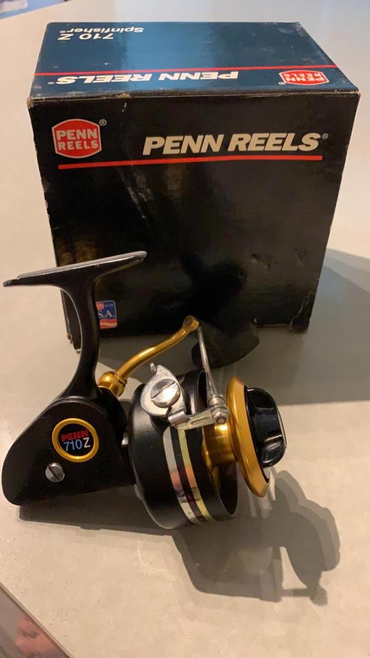 Vintage Penn 710z Spinning Reel